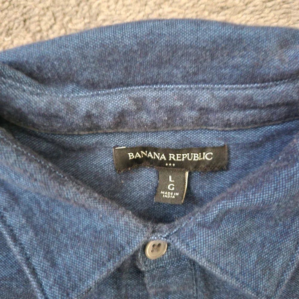 Banana Republic Navy Polo Shirt